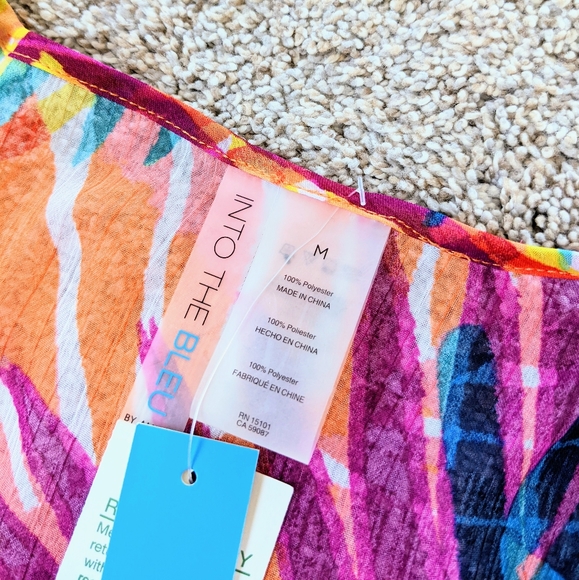 Into the Blue Coverup and Tankini Top Set - Picture 5 of 7